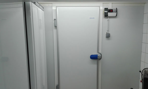 Installation porte chambre froide - installation frigorifique Maubeuge